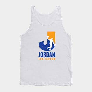 Jordan Custom Player Basketball Your Name The Legend Tank Top